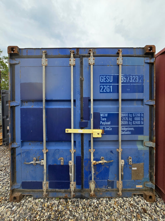 Isoleret 20 fods container med bom