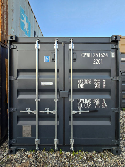 Isoleret 20 fods container