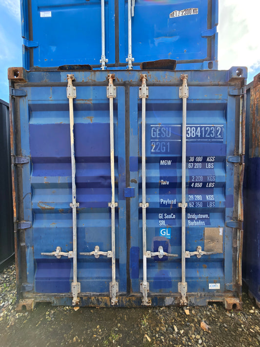 Isoleret 20 fods container