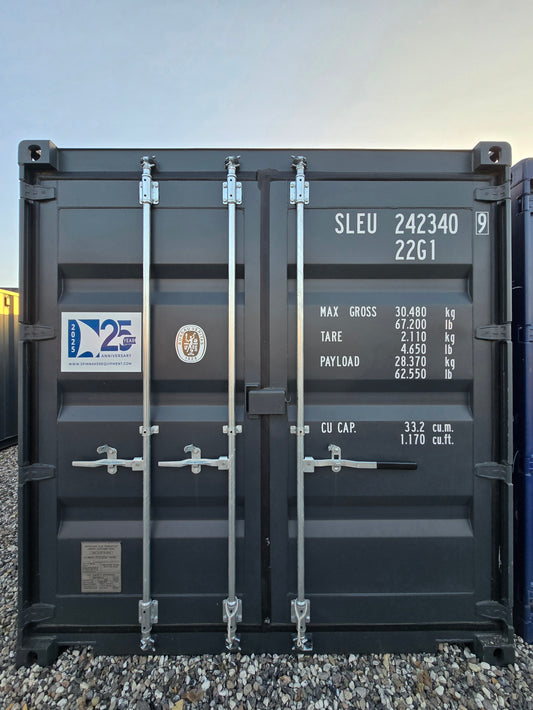 Isoleret 20 fods container