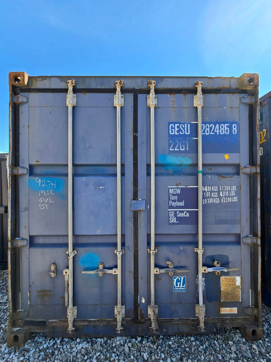 Isolerede 20 fods container