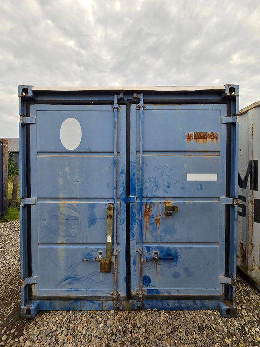 Brugt 10 fods container