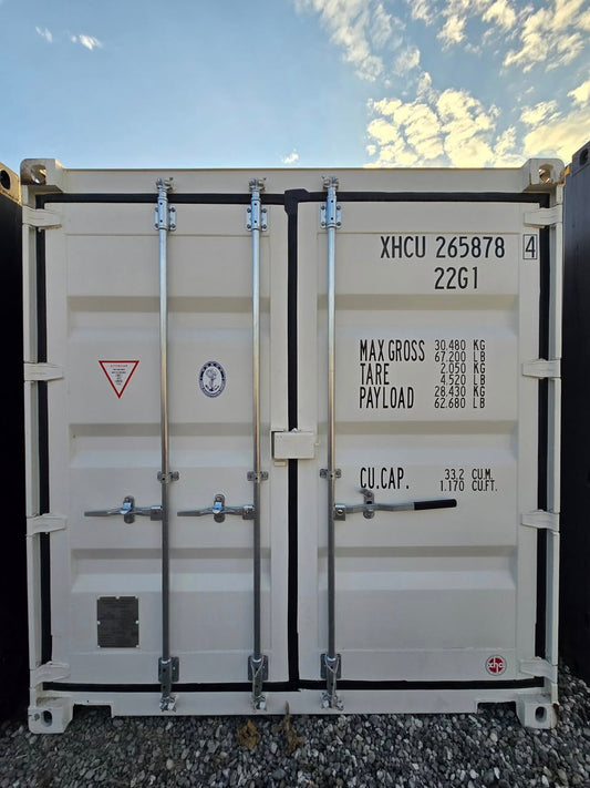 Isolerede 20 fods container