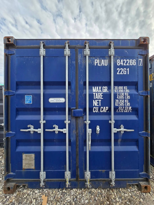 Isolerede 20 fods container