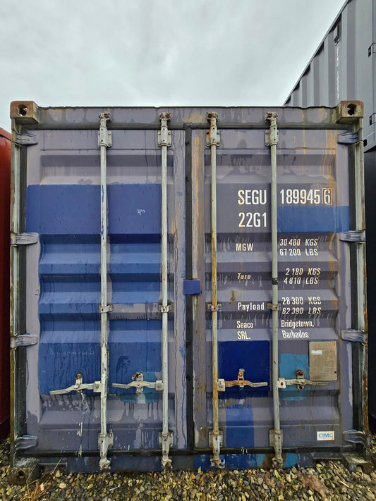 Isolerede 20 fods container