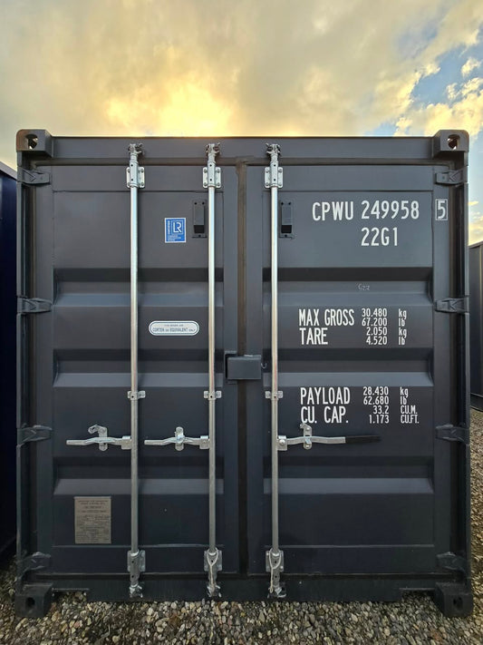 Isolerede 20 fods container
