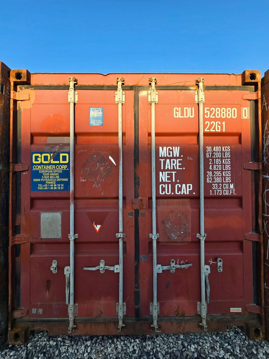 Sødygtig 20 fods container