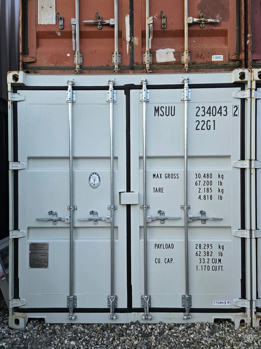 Isoleret 20 fods container