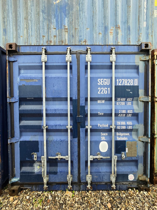 Isoleret 20 fods container