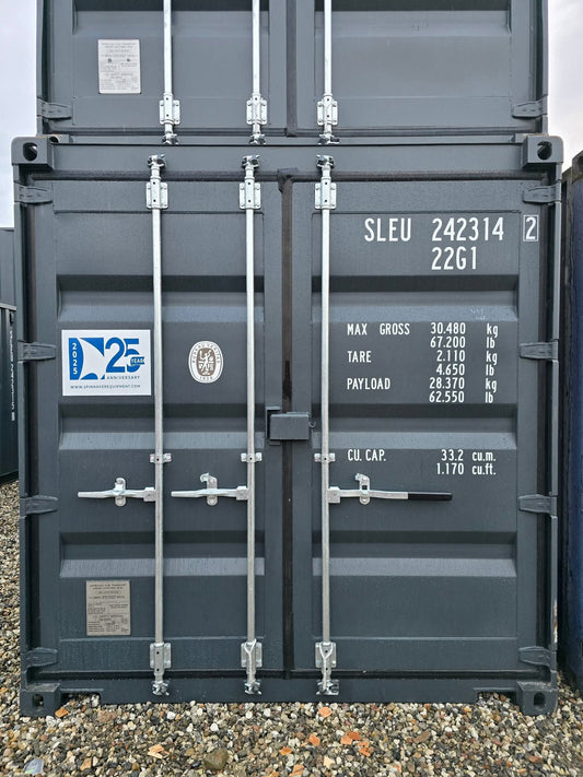 Isoleret 20 fods container