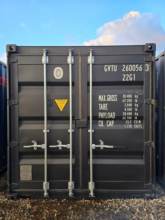 Isoleret 20 fods container
