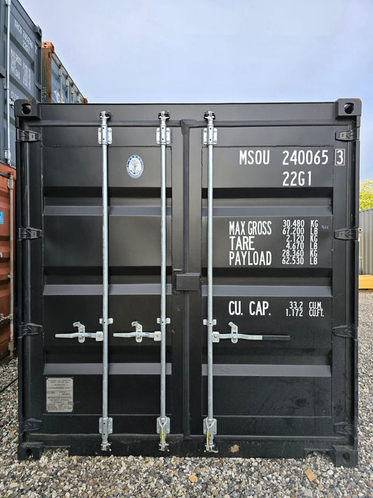 Isoleret 20 fods container