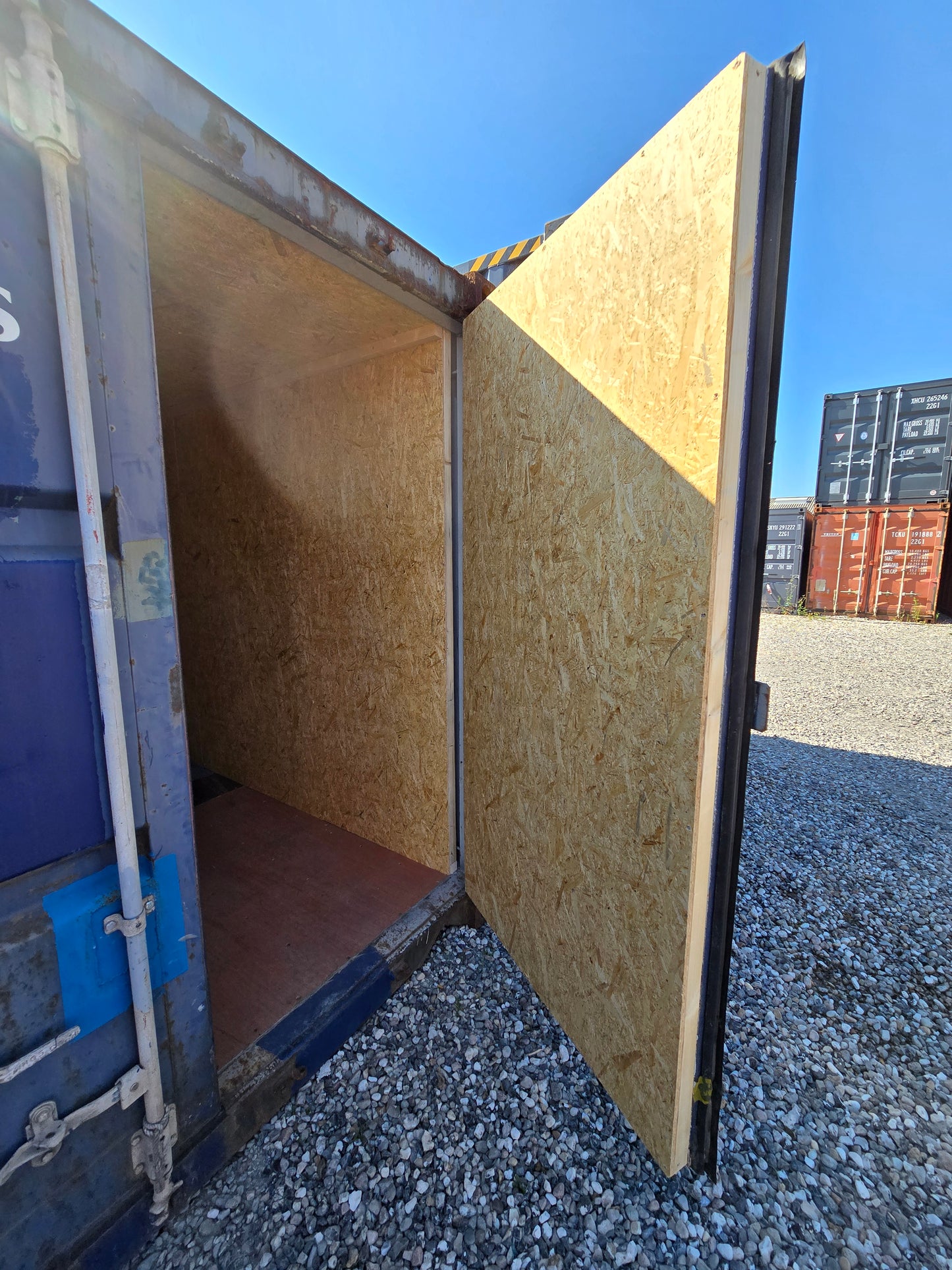Isoleret 20 fods container