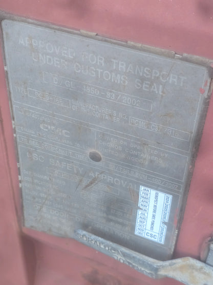 Sødygtig 20 fods container