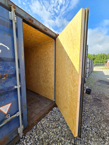 Isoleret 20 fods container