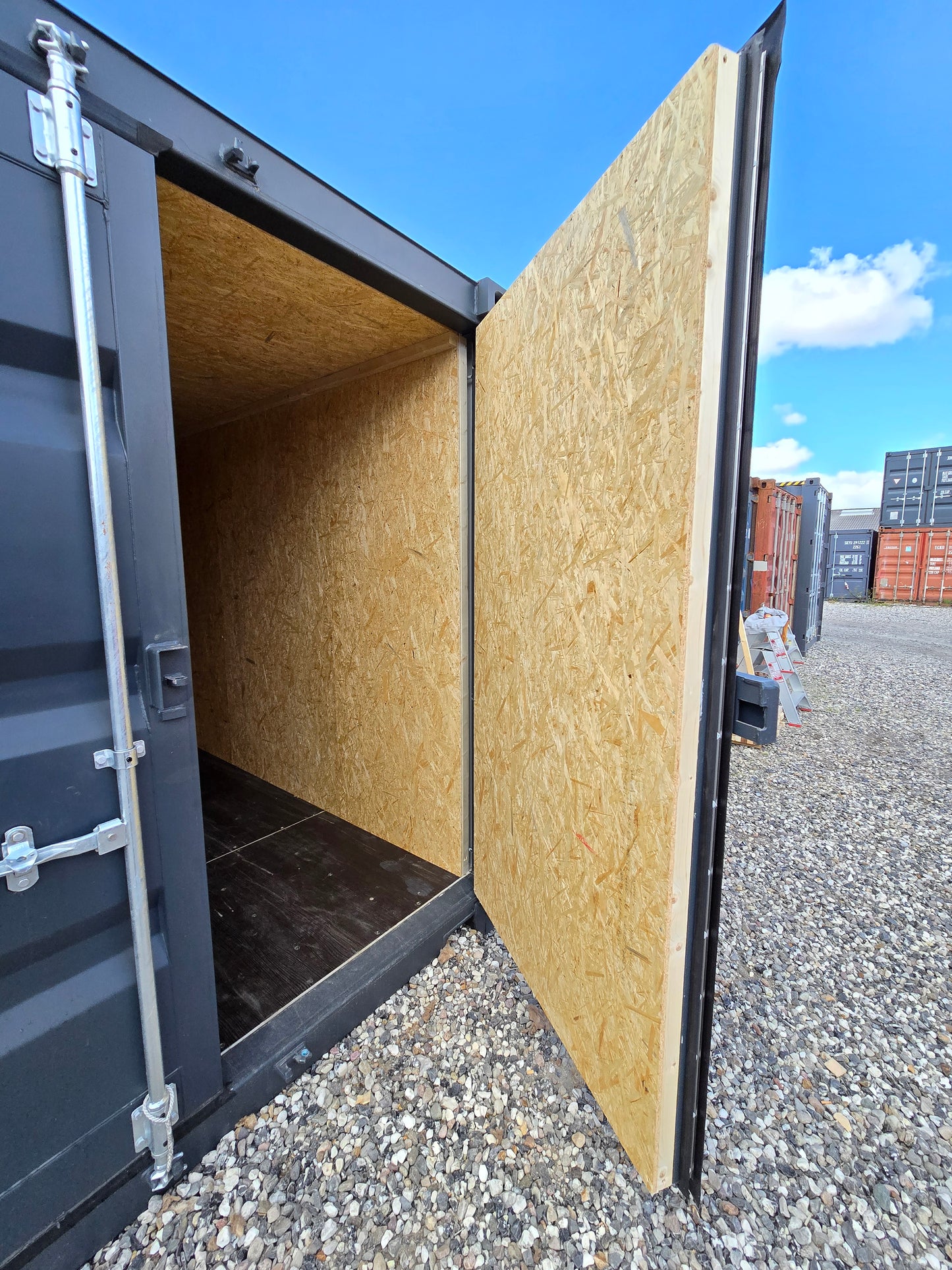 Isoleret 20 fods container