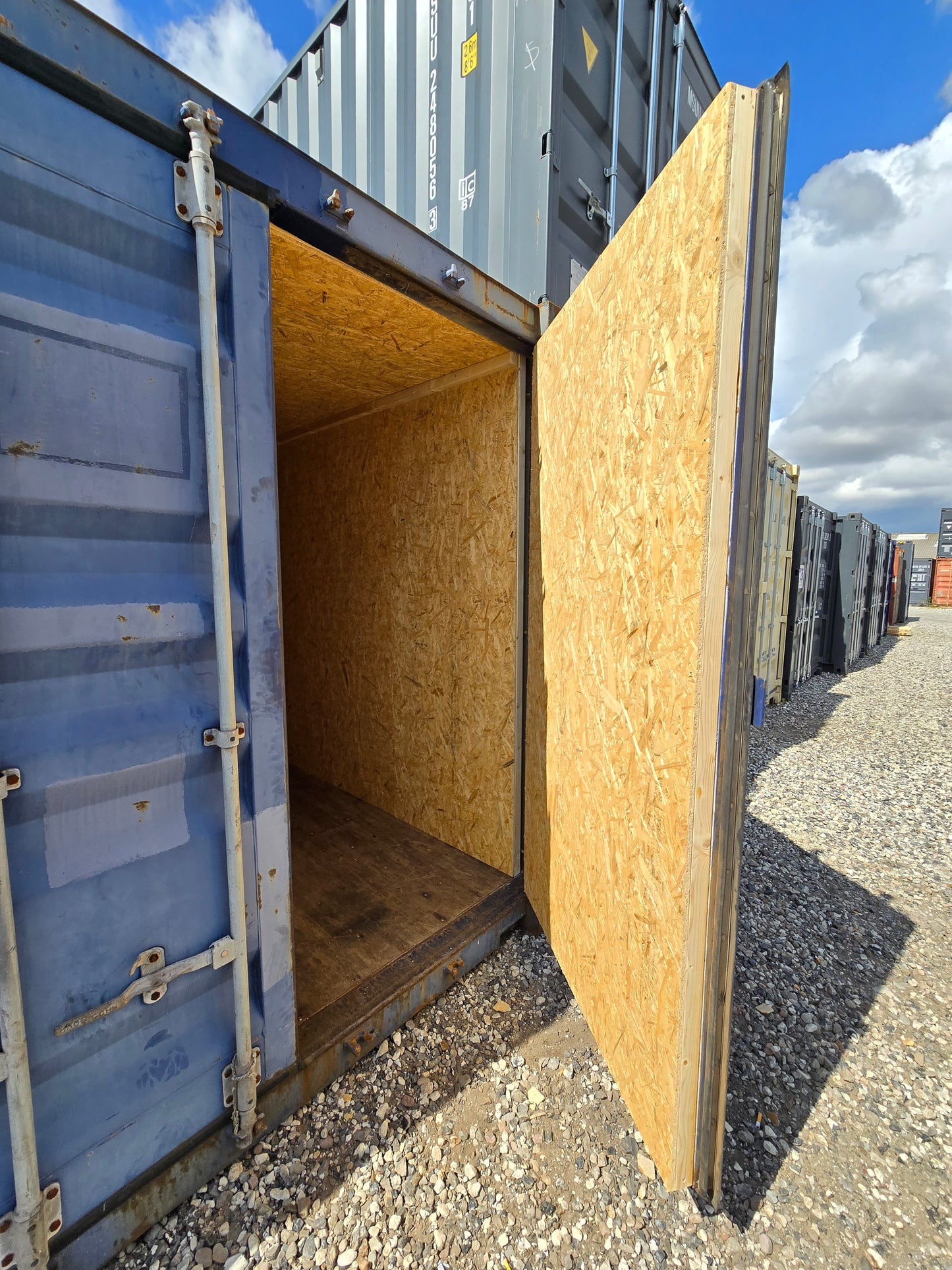Isoleret 20 fods container