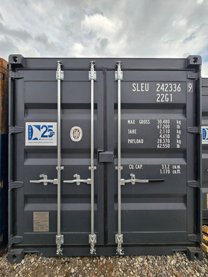 Isoleret 20 fods container