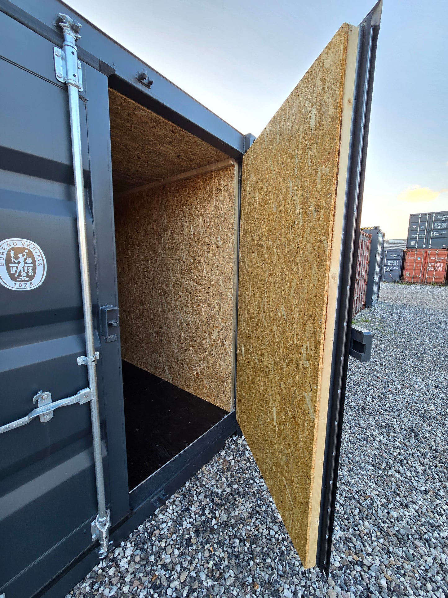Isoleret 20 fods container