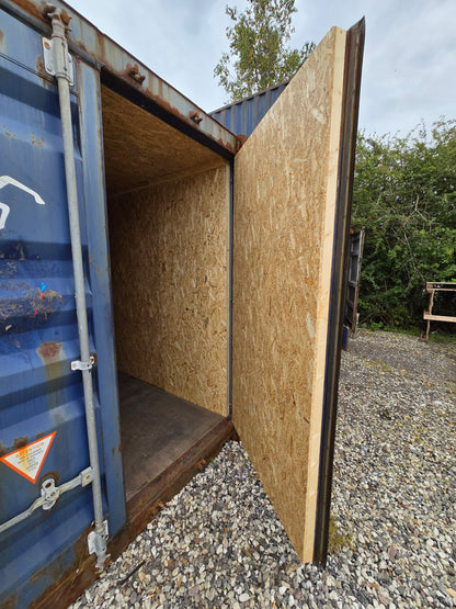 Isoleret 20 fods container