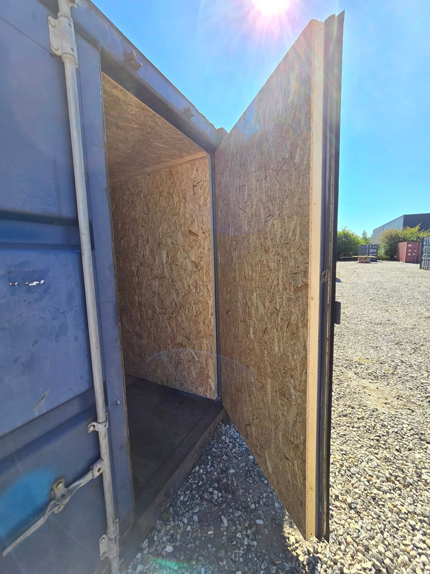 Isolerede 20 fods container
