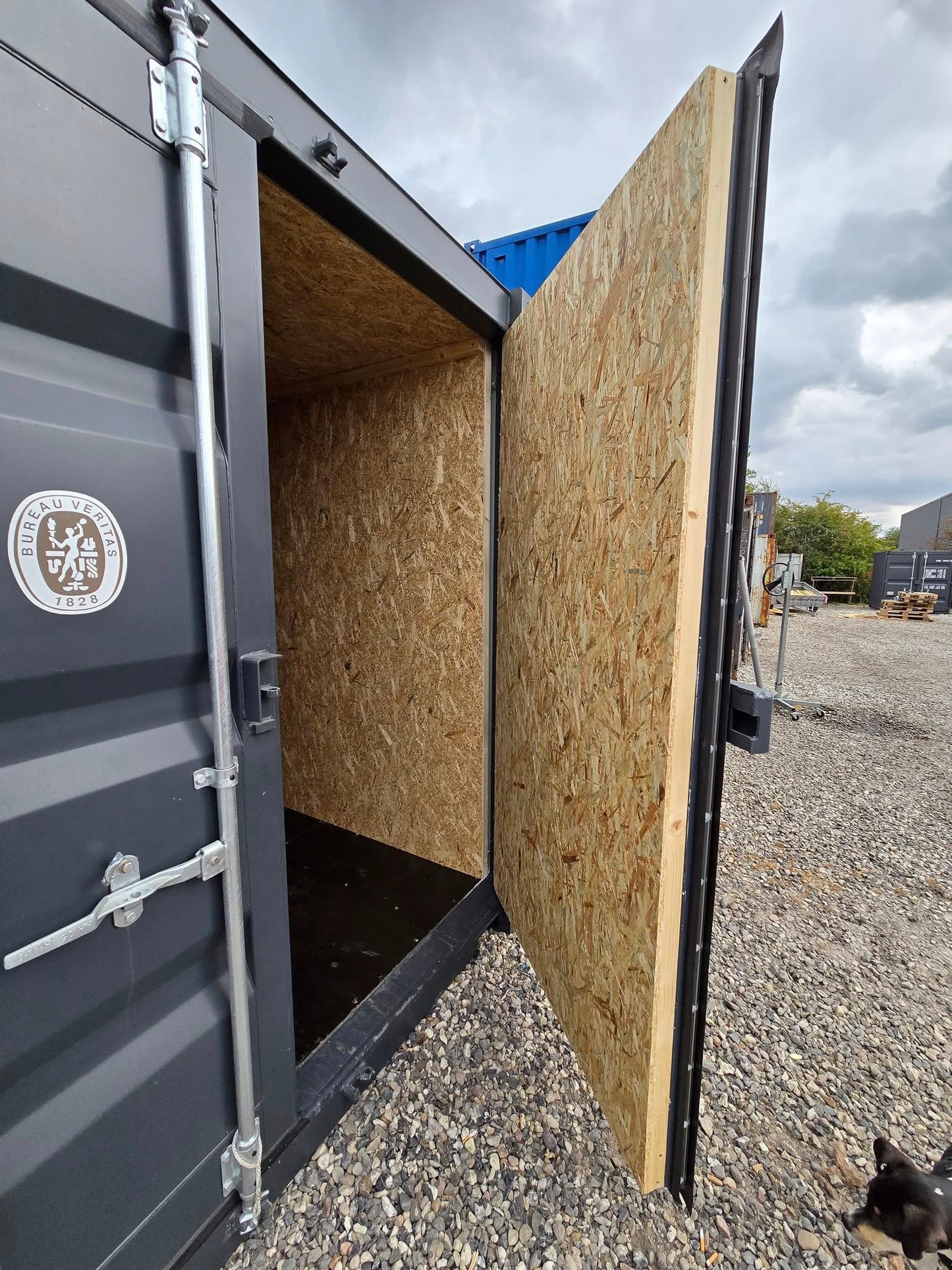 Isolerede 20 fods container