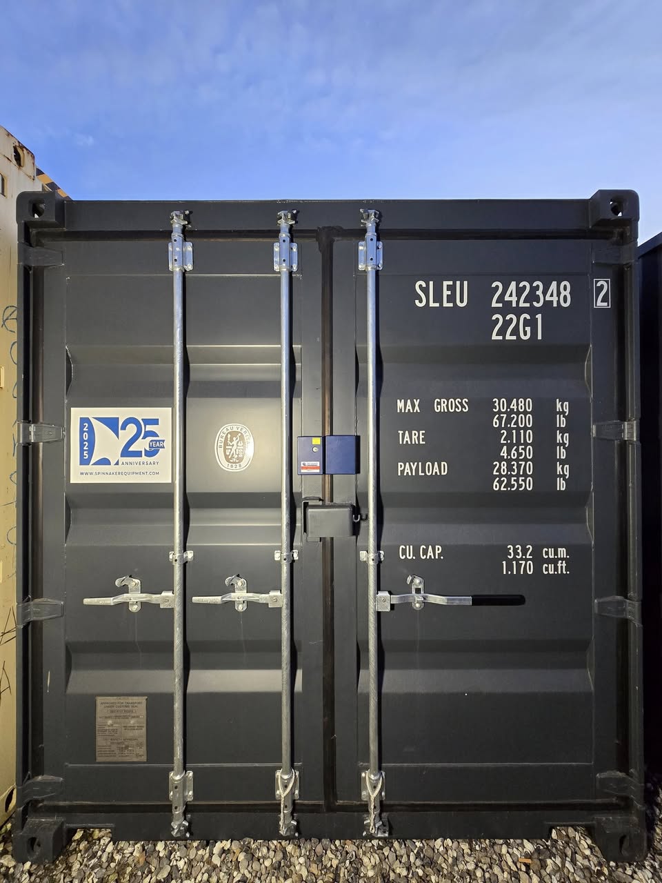 Isolerede 20 fods container - AL Containerservice