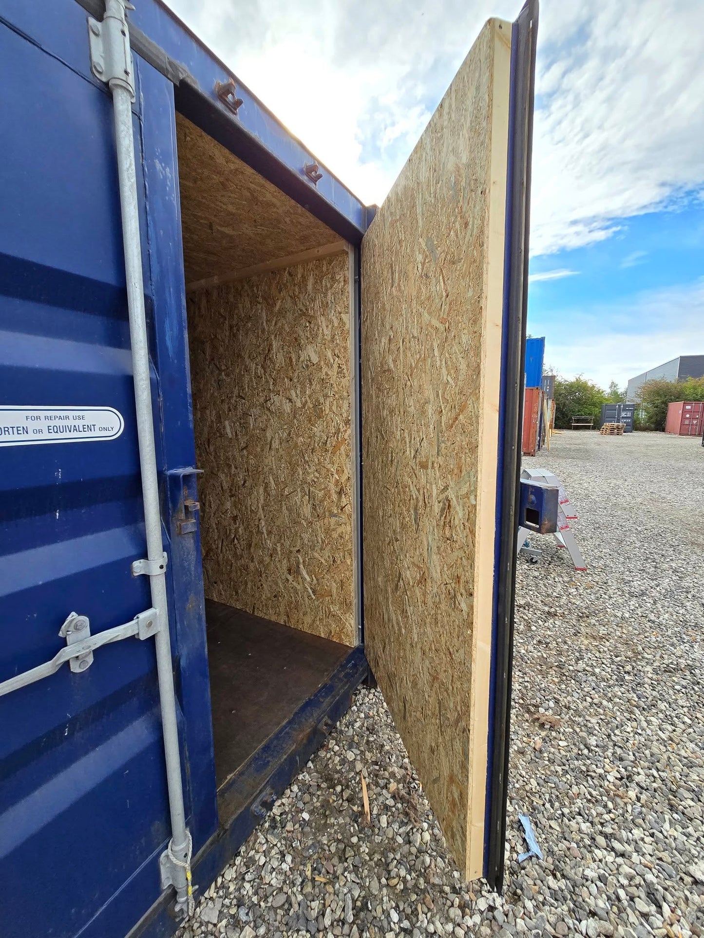 Isolerede 20 fods container