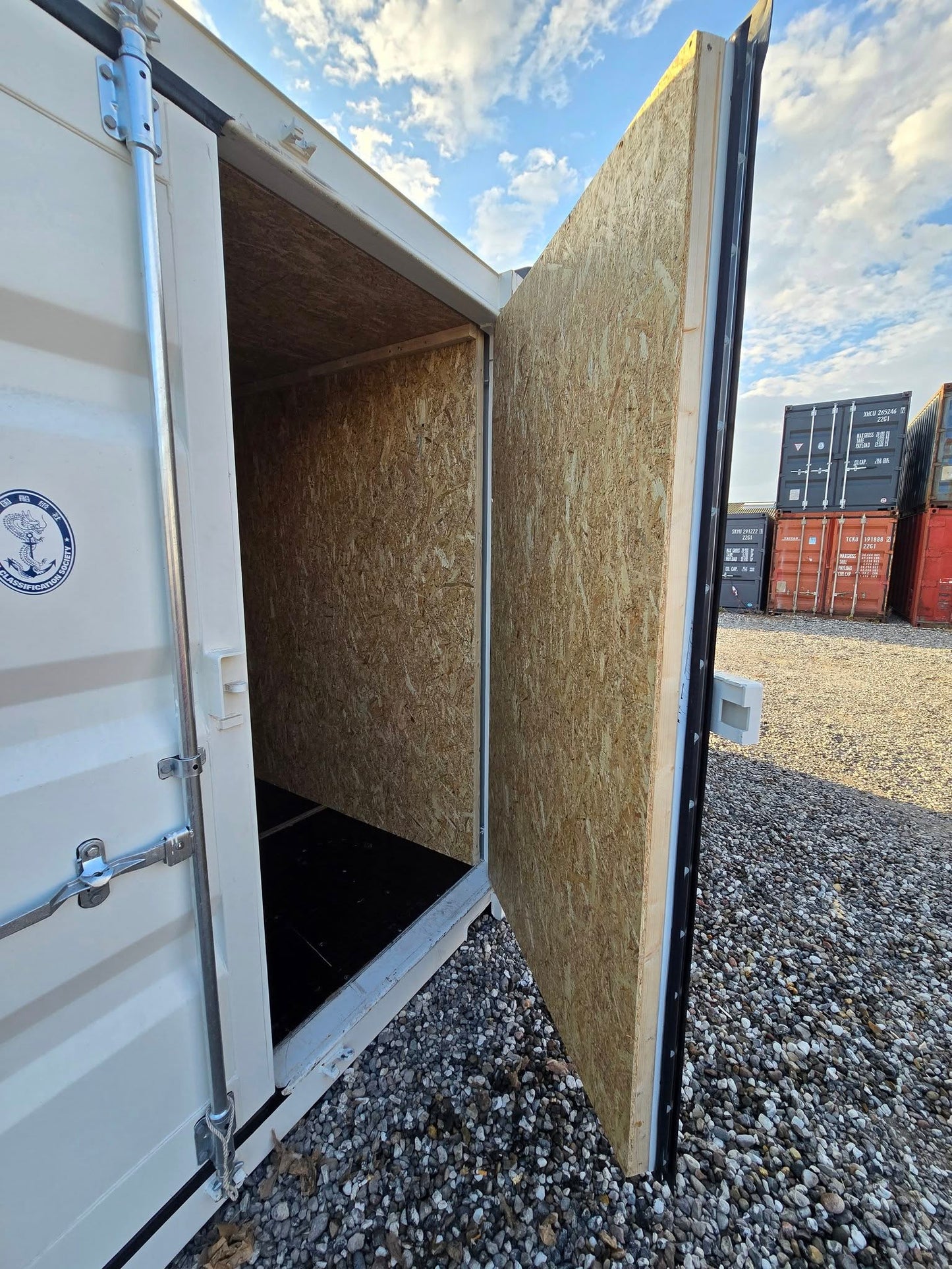 Isolerede 20 fods container