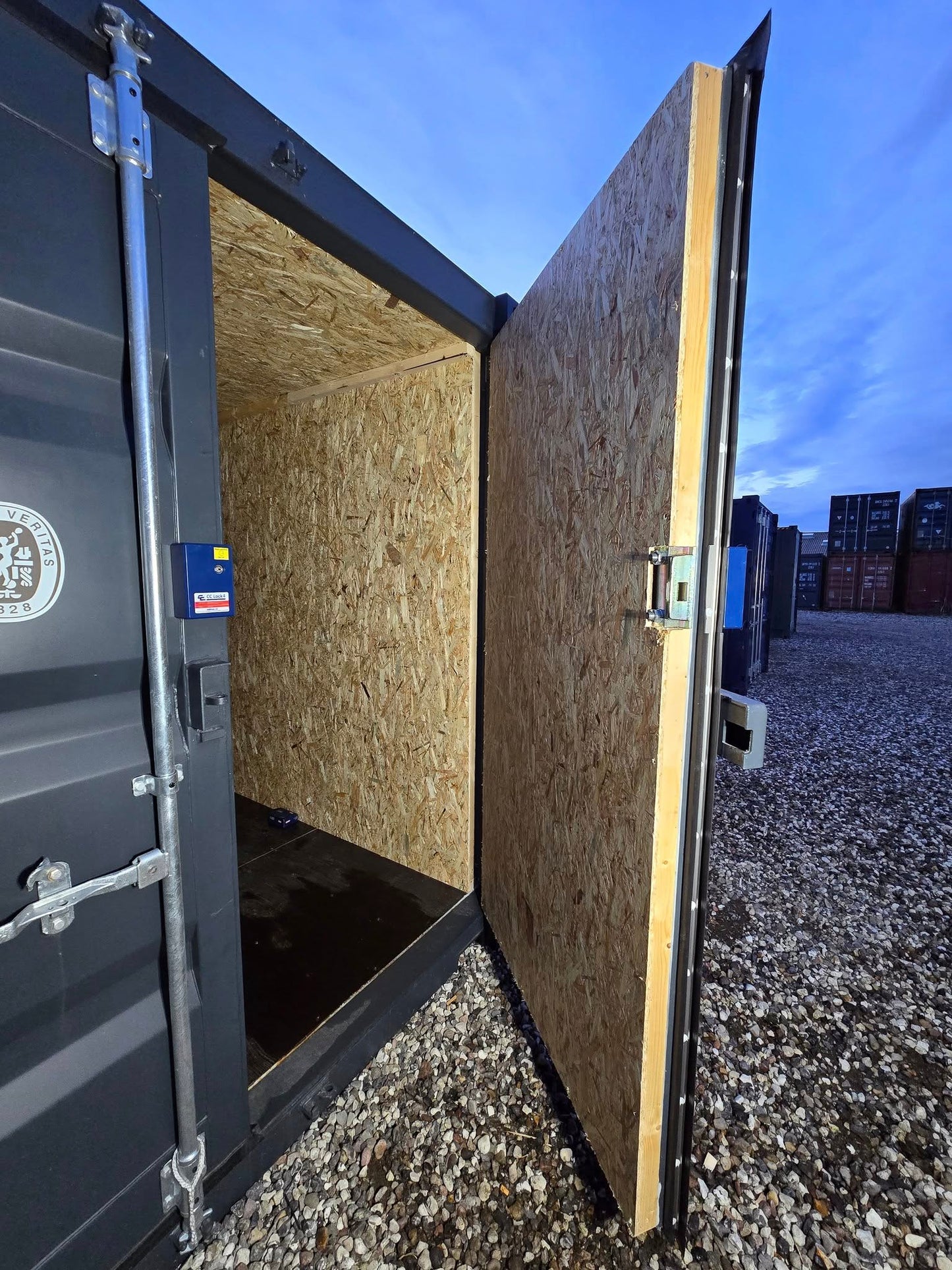 Isolerede 20 fods container