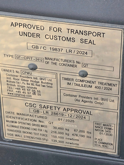 Ny 20 fods container