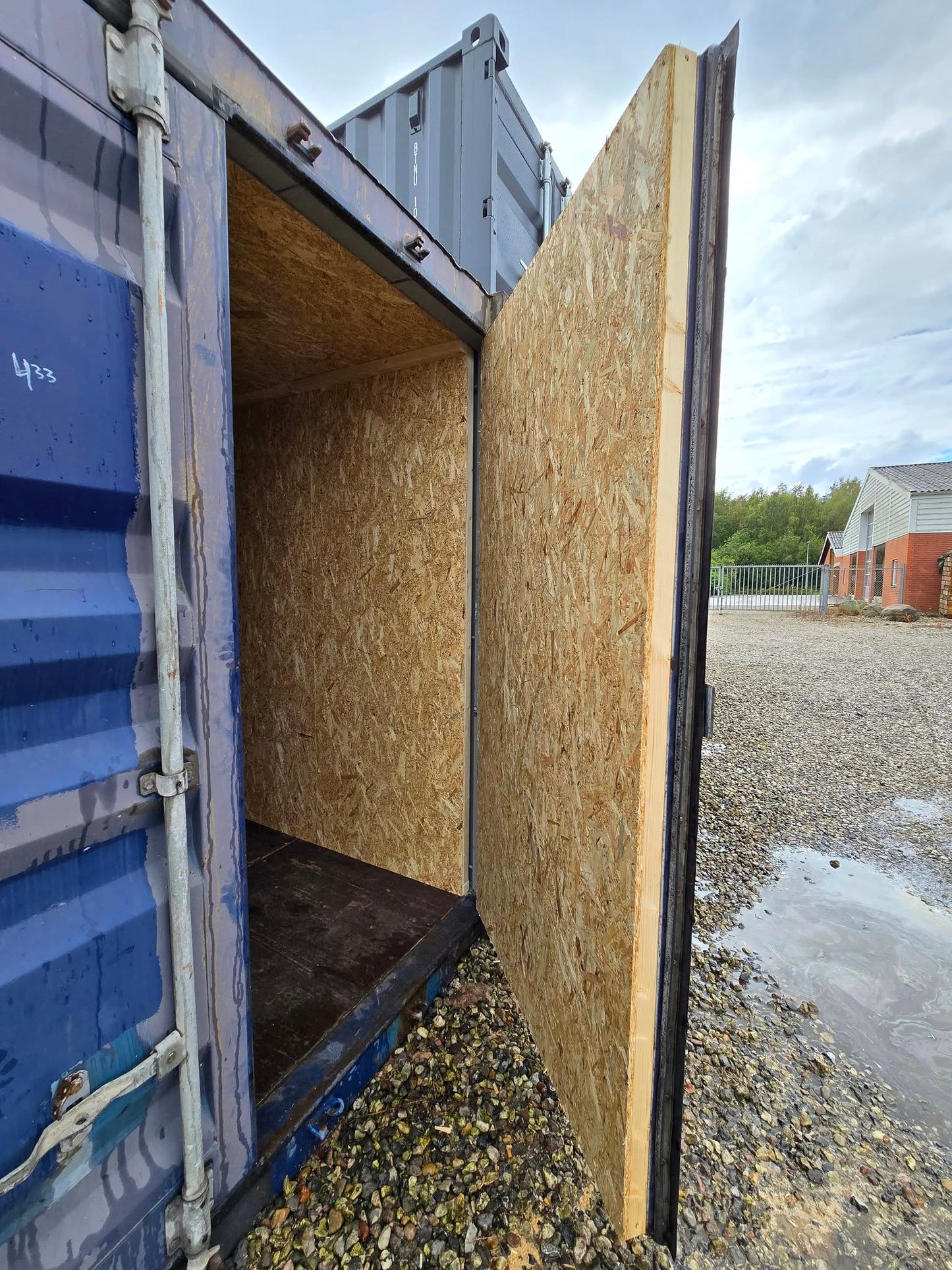 Isolerede 20 fods container