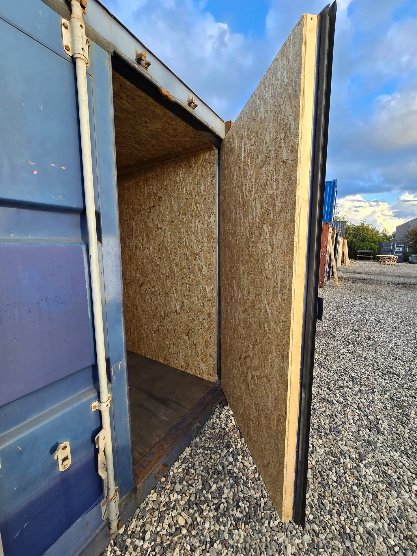 Isolerede 20 fods container