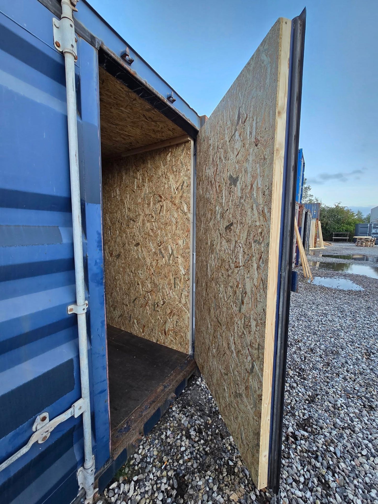 Isolerede 20 fods container