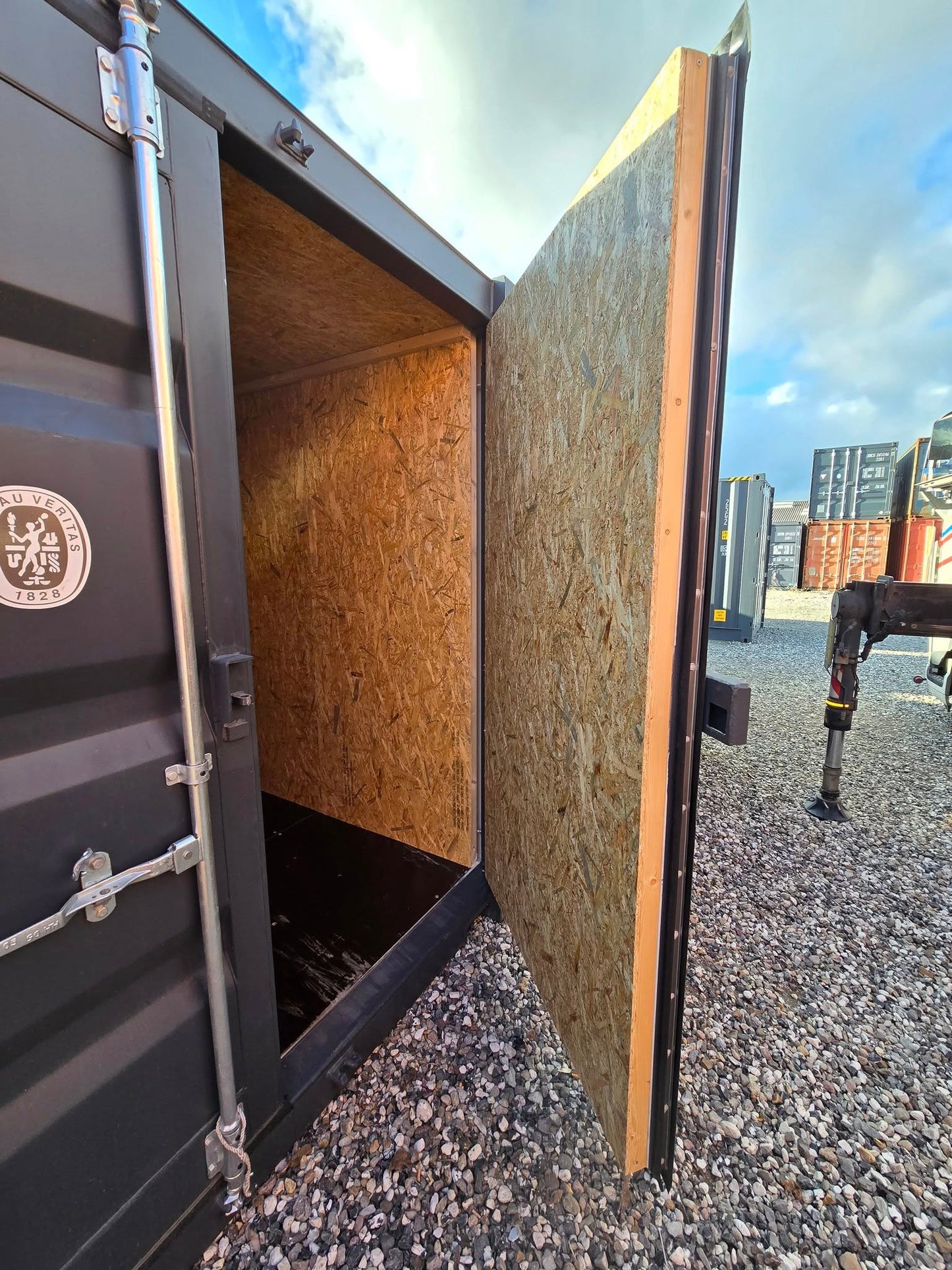 Isolerede 20 fods container