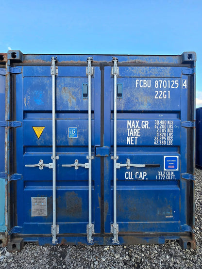Sødygtig 20 fods container