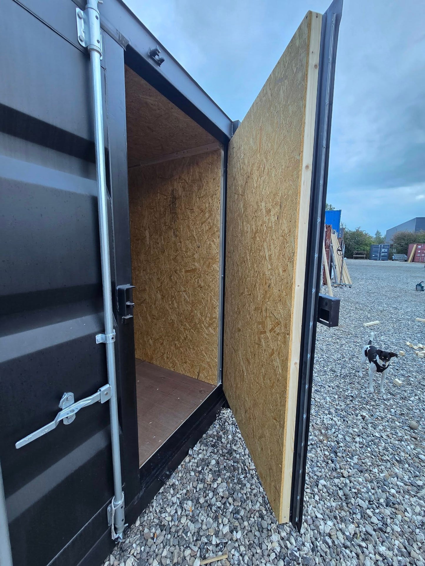 Isolerede 20 fods container