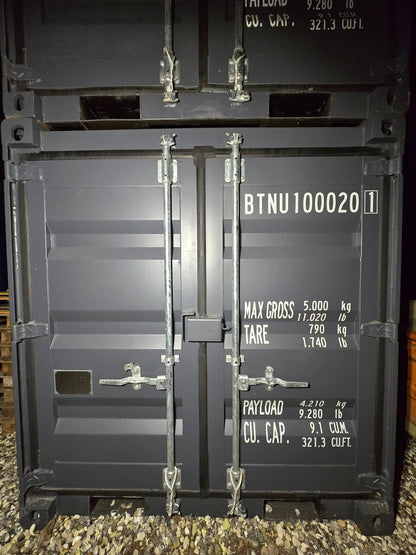 Isolerede 9 fods container