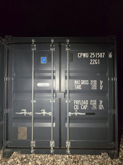 Isolerede 20 fods container