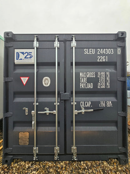 Isolerede 20 fods container