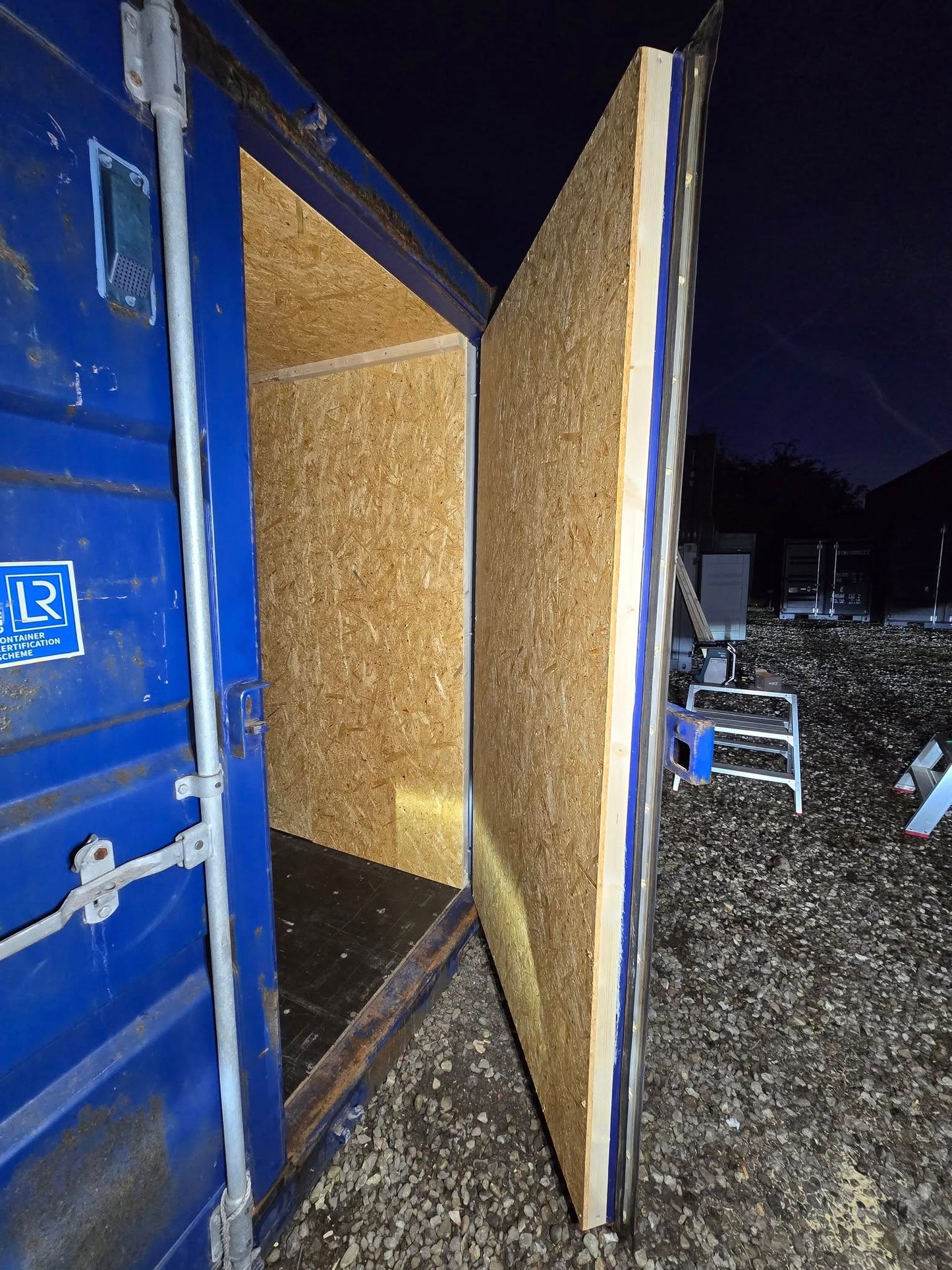 Isolerede 20 fods container