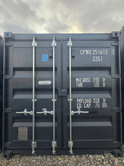 Isolerede 20 fods container