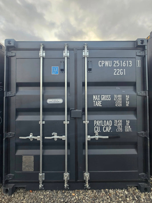 Isolerede 20 fods container