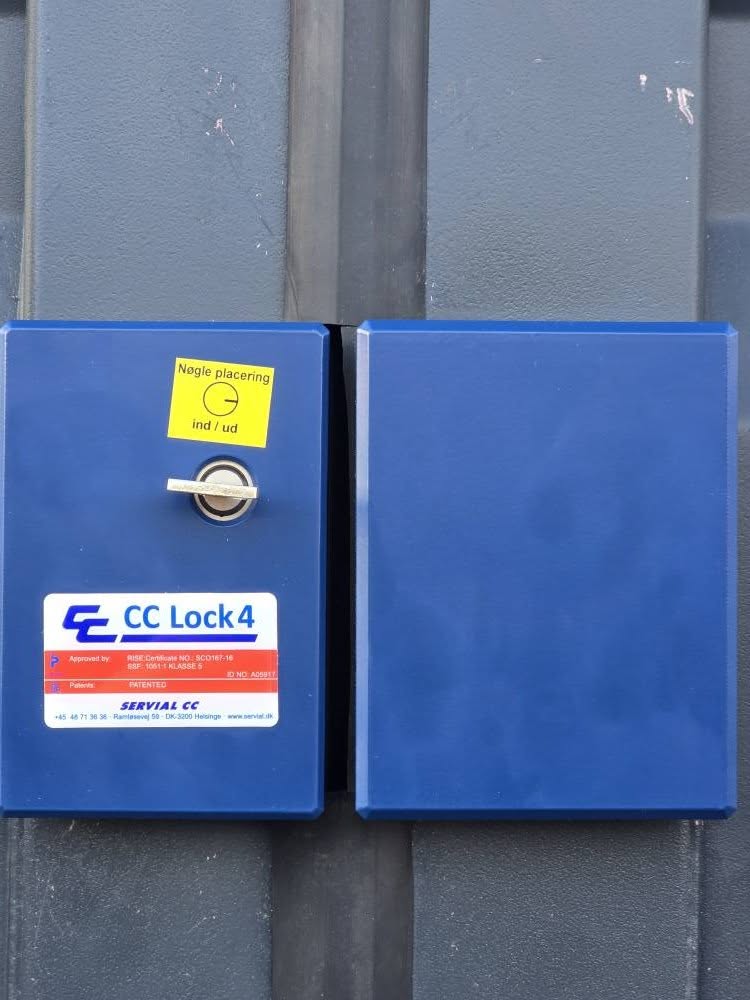 Isolerede 20 fods container