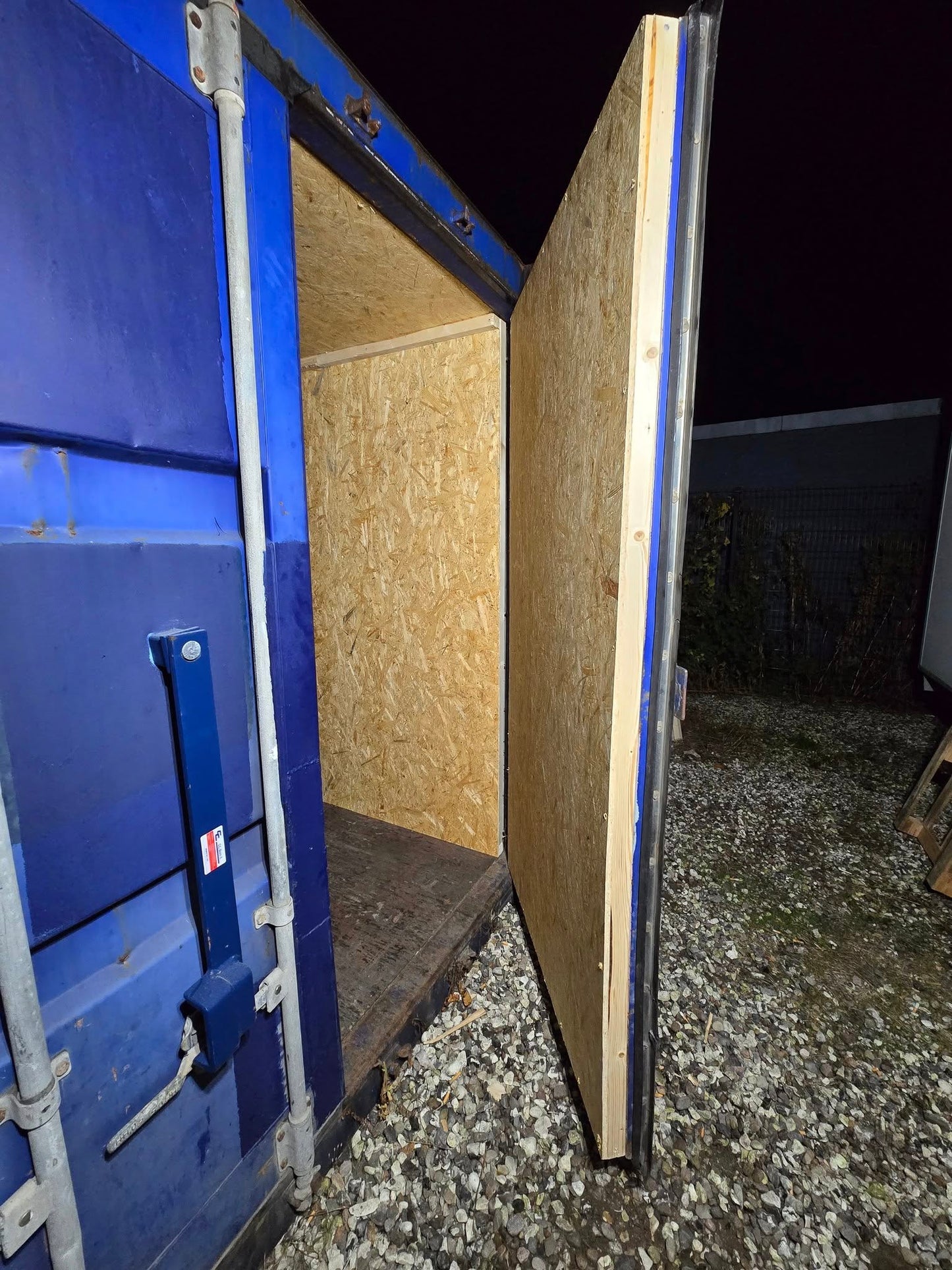 Isolerede 20 fods container