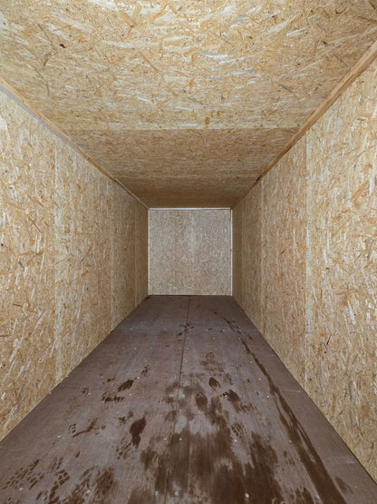 Isolerede 20 fods container