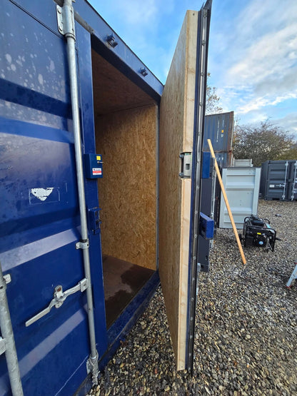 Isolerede 20 fods container