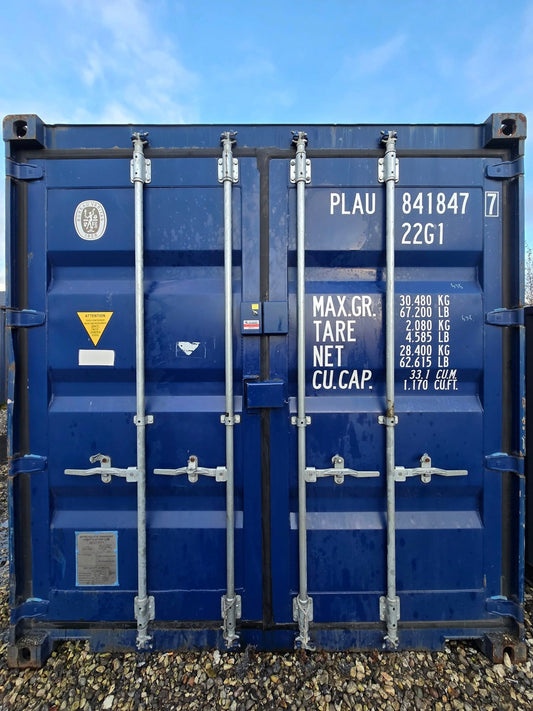 Isolerede 20 fods container