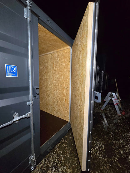 Isolerede 20 fods container