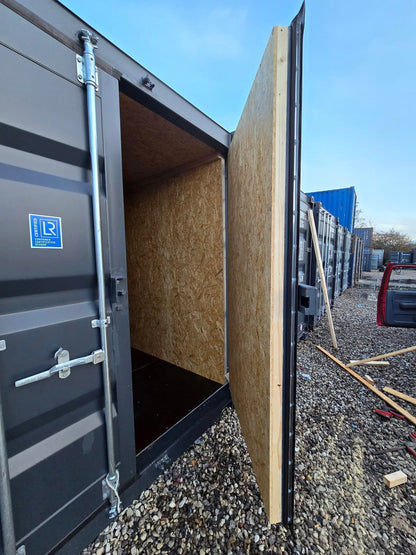 Isolerede 20 fods container